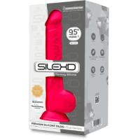 Silexd 9.5" Model 1 Pink Silicone 